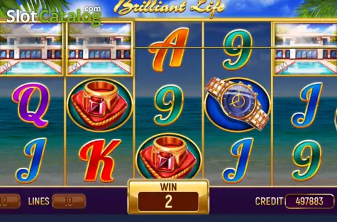 Скрин4. Brilliant Life слот