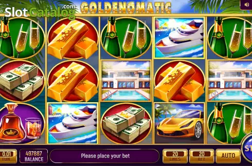 Скрин2. Goldenomatic слот