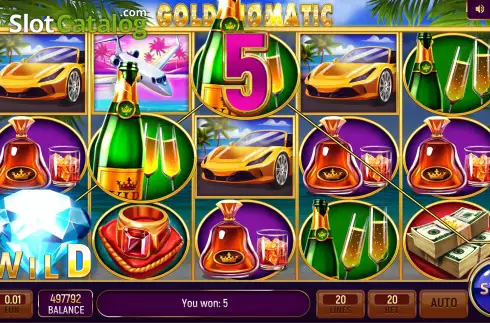 Скрин3. Goldenomatic слот