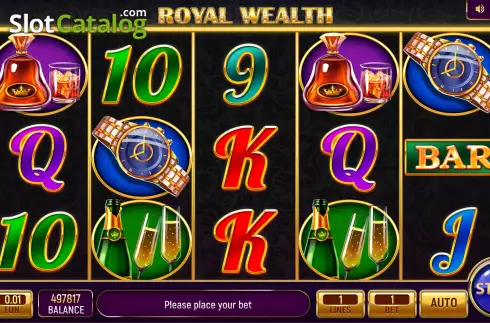 Скрин2. Royal Wealth слот