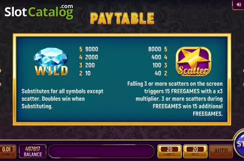 Скрин3. Royal Wealth слот