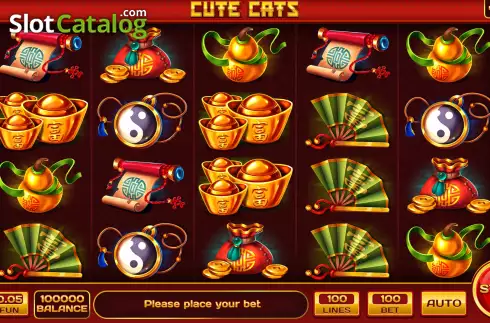 Скрин2. Cute Cats слот