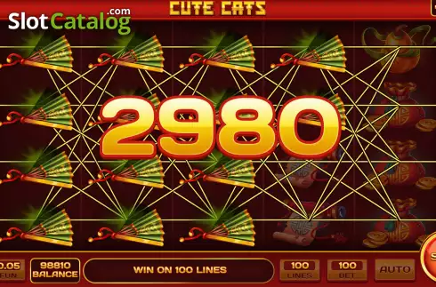Скрин4. Cute Cats слот