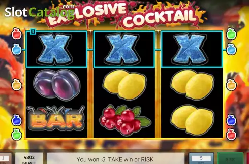 Скрин4. Explosive Cocktail слот