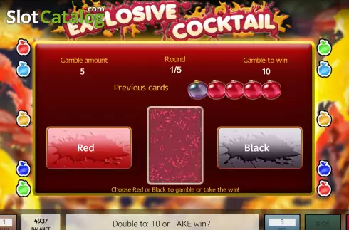 Скрин5. Explosive Cocktail слот