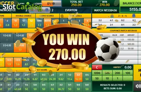 Скрин5. Virtual Soccer (InBet Games) слот