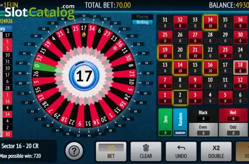 Скрин2. Fortuna (InBet Games) слот