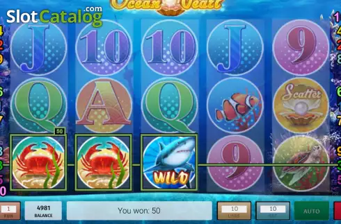 Скрин3. Ocean Pearl (InBet Games) слот