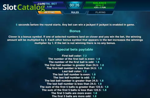 Скрин4. Lucky Six (InBet Games) слот