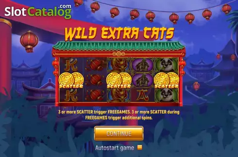 Скрин2. Wild Extra Cats слот