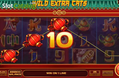 Скрин4. Wild Extra Cats слот