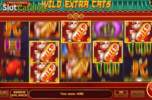 Скрин8. Wild Extra Cats слот