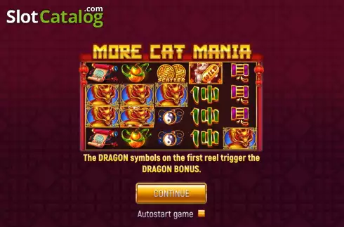 Скрин2. More Cat Mania слот
