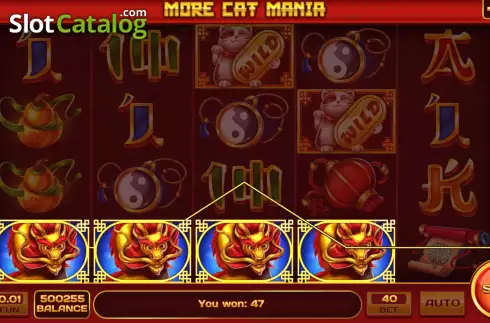 Скрин4. More Cat Mania слот