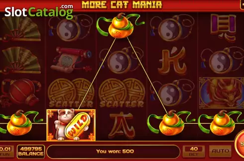 Скрин5. More Cat Mania слот