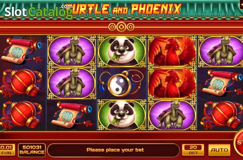 Скрин2. Turtle and Phoenix слот