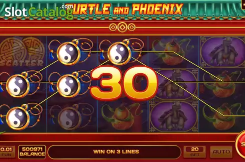 Скрин3. Turtle and Phoenix слот