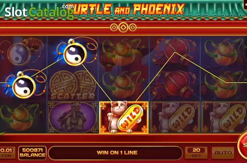 Скрин4. Turtle and Phoenix слот