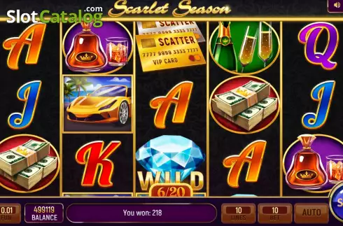 Скрин7. Scarlet Season слот