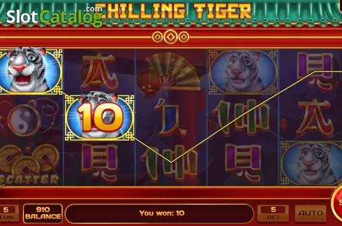 Скрин4. Chilling Tiger слот