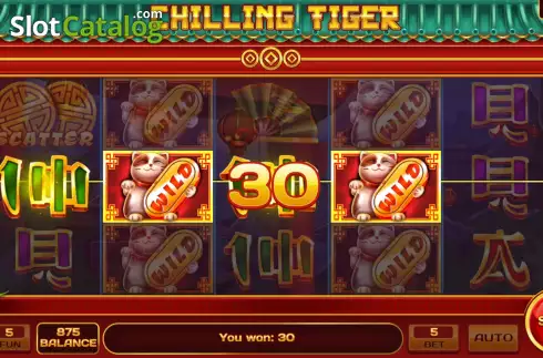 Скрин5. Chilling Tiger слот