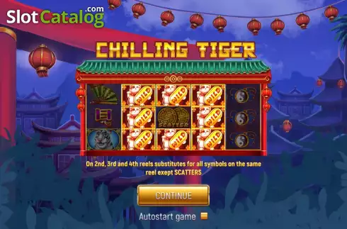 Скрин2. Chilling Tiger слот