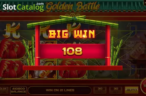 Скрин5. Golden Battle слот
