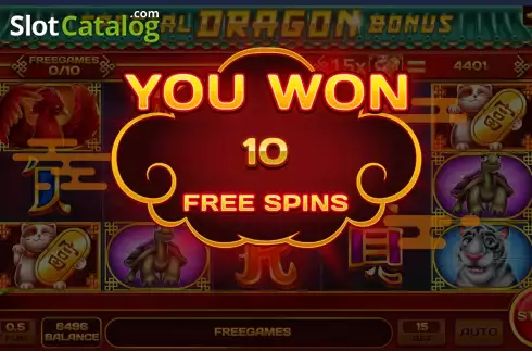 Скрин5. Special Dragon Bonus слот