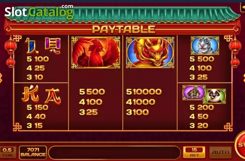 Скрин9. Special Dragon Bonus слот