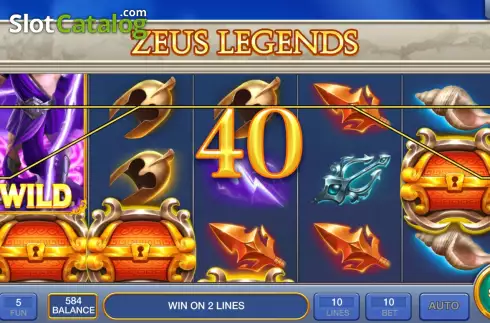 Скрин4. Zeus Legends слот