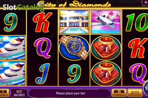 Скрин2. City of Diamonds слот