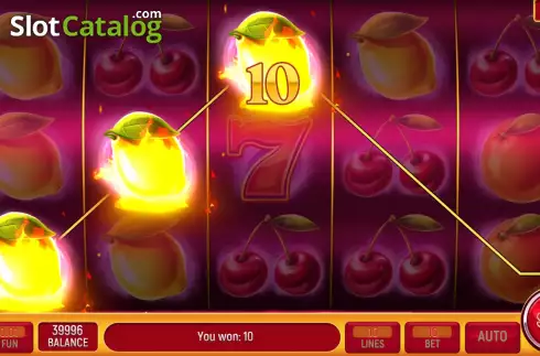 Скрин3. Burning Stars (InBet Games) слот