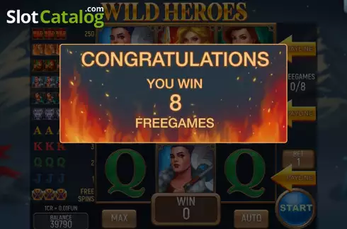 Скрин5. Wild Heroes 3x3 слот