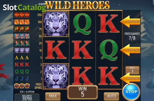 Скрин7. Wild Heroes 3x3 слот