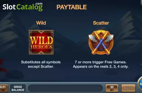 Скрин6. Wild Heroes слот