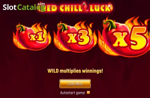 Скрин2. Red Chilli Luck слот
