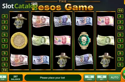 Скрин2. The Pesos Game слот