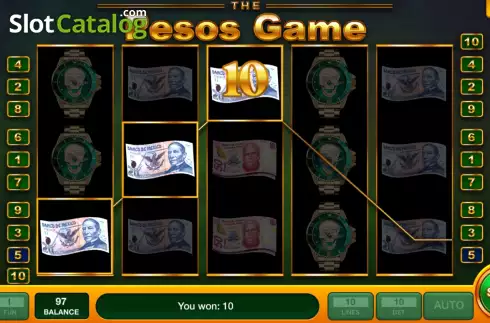 Скрин3. The Pesos Game слот
