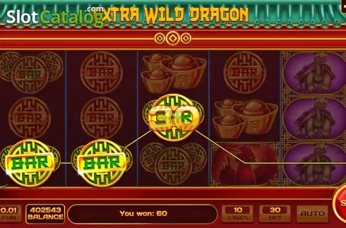 Скрин3. Extra Wild Dragon слот