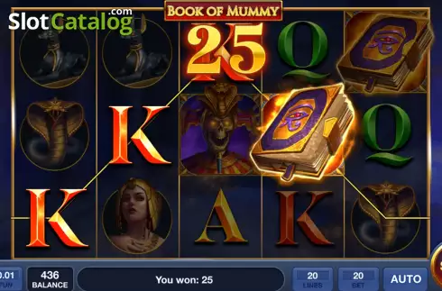 Скрин4. Book of Mummy (InBet Games) слот