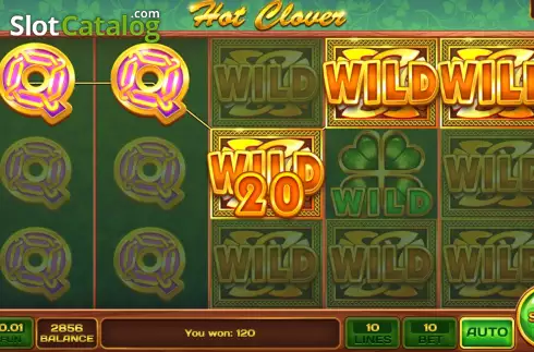 Скрин5. Hot Clover (InBet Games) слот