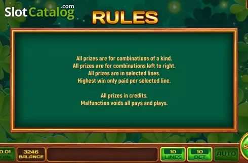 Скрин8. Hot Clover (InBet Games) слот