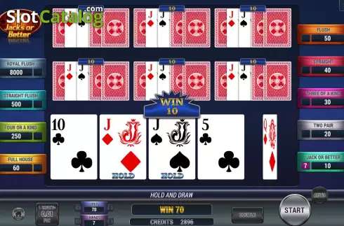 Скрин4. Poker 7 Jacks or Better слот