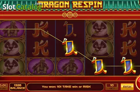Скрин4. Dragon Respin слот