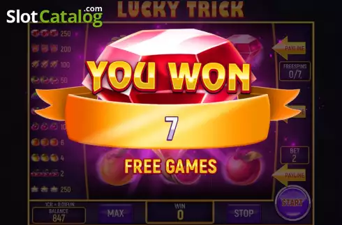 Скрин6. Lucky Trick (3x3) слот