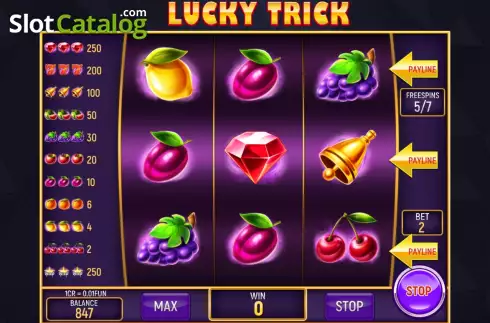 Скрин7. Lucky Trick (3x3) слот