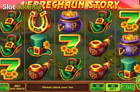 Скрин3. Leprechaun Story слот