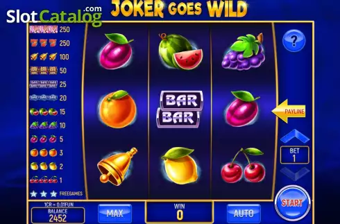 Скрин2. Joker Goes Wild (3x3) слот