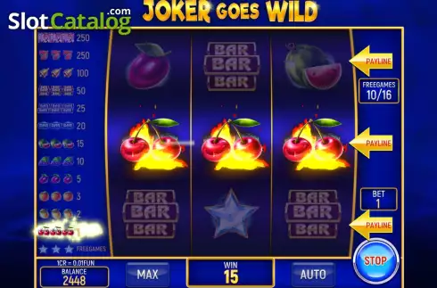Скрин6. Joker Goes Wild (3x3) слот