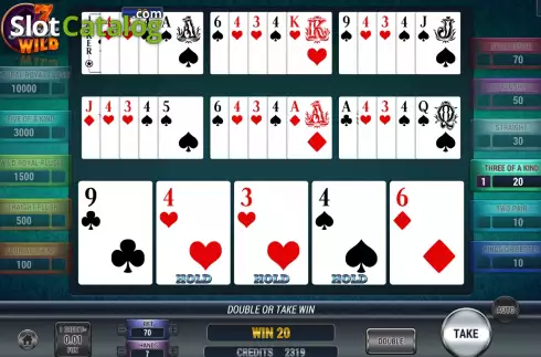 Скрин6. Poker 7 Joker Wild слот